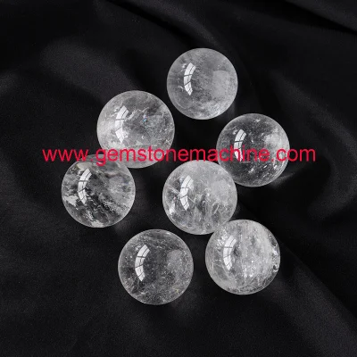 Boule de cristal de sphère de quartz clair de gros naturel pour la décoration